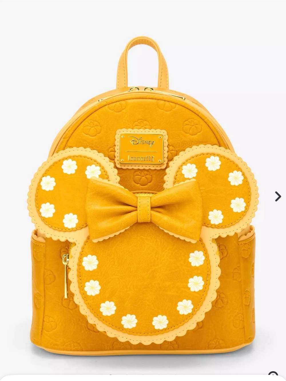 Loungefly Disney Minnie Mouse Pumpkin Pie Cinnamon Scented Mini Backpack